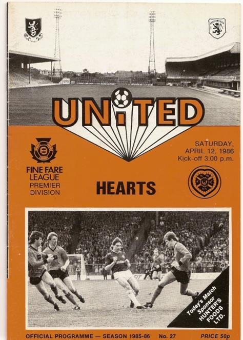 1986041201 Dundee United 3-0 Tannadice Park