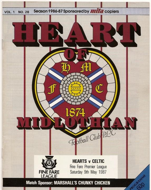 1987050901 Celtic 1-0 Tynecastle