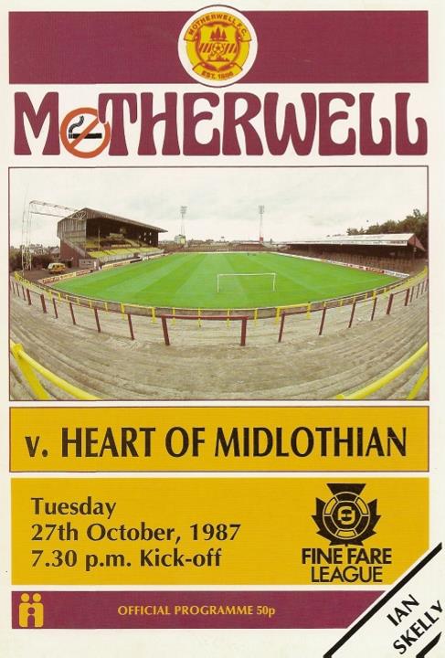 1987102701 Motherwell 3-0 Fir Park