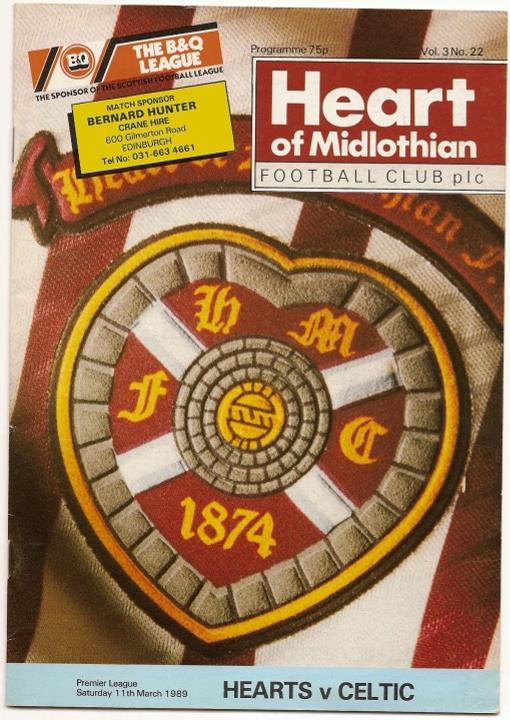 1989031101 Celtic 0-1 Tynecastle