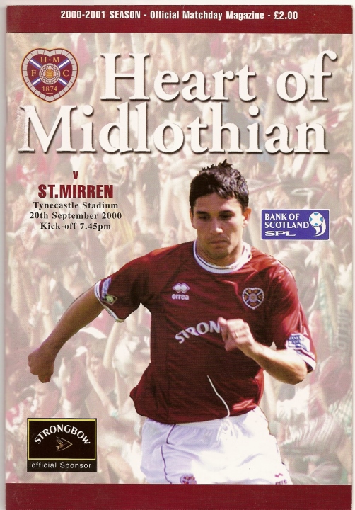 2000092001 St Mirren 2-0 Tynecastle