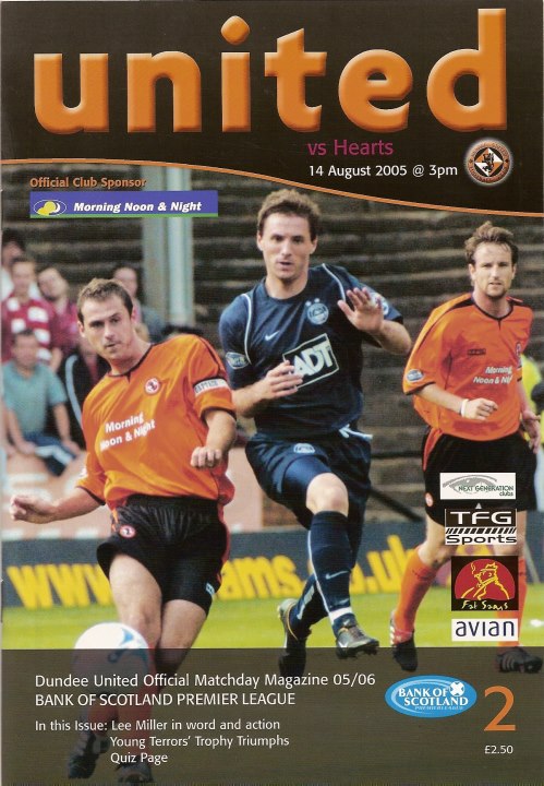 2005081401 Dundee United 3-0 Tannadice Park