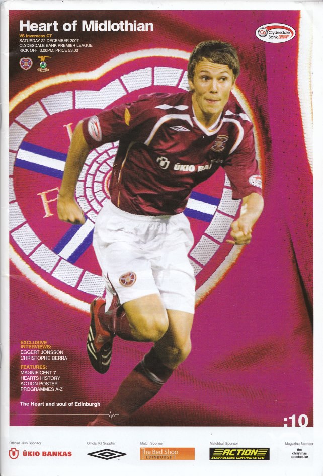 2007122201 Inverness Caledonian Thistle 2-3 Tynecastle