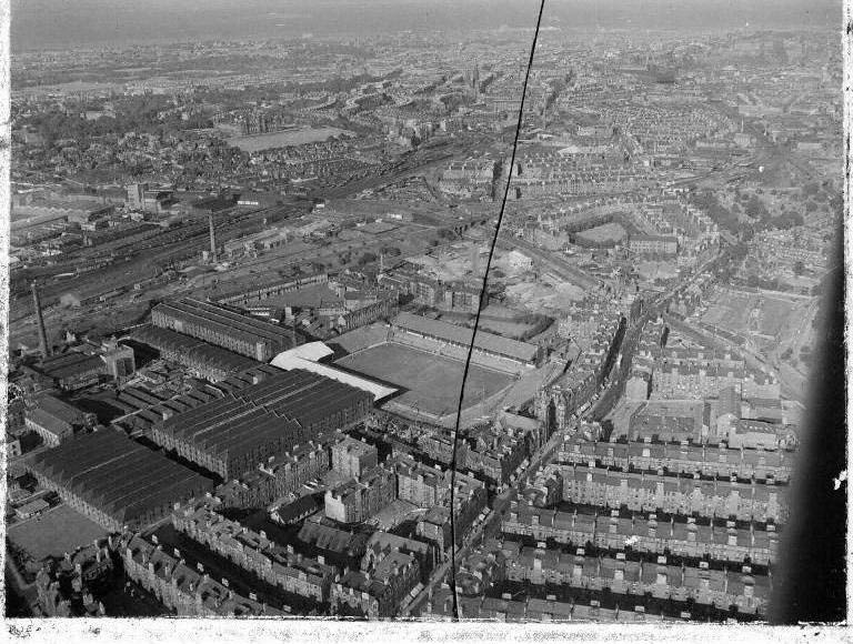 tynecastle from the air