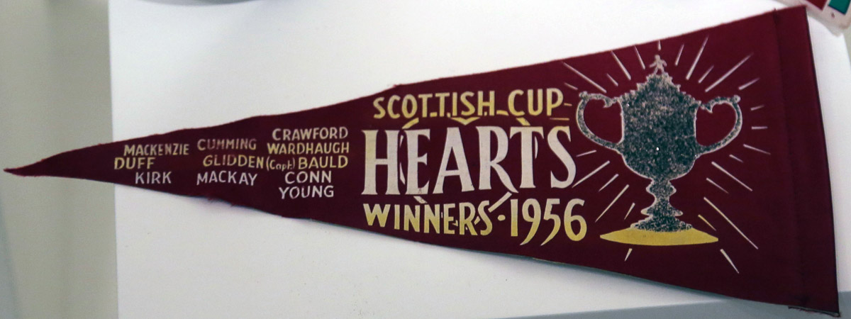 1956 Scottish Cup Winners Pennant