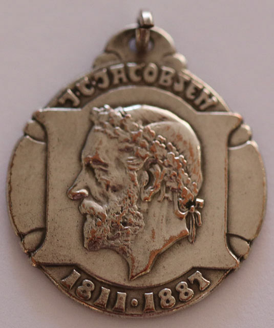 Peter Nellies? Badge from Carlsberg 1914