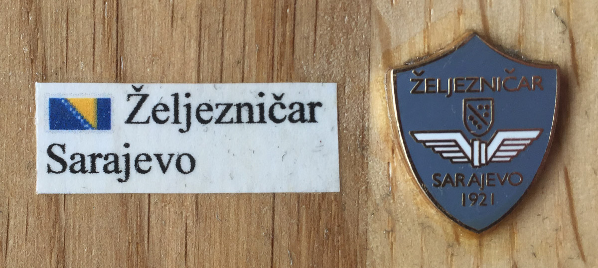 Club Badge of Zeljeznicar Sarajevo