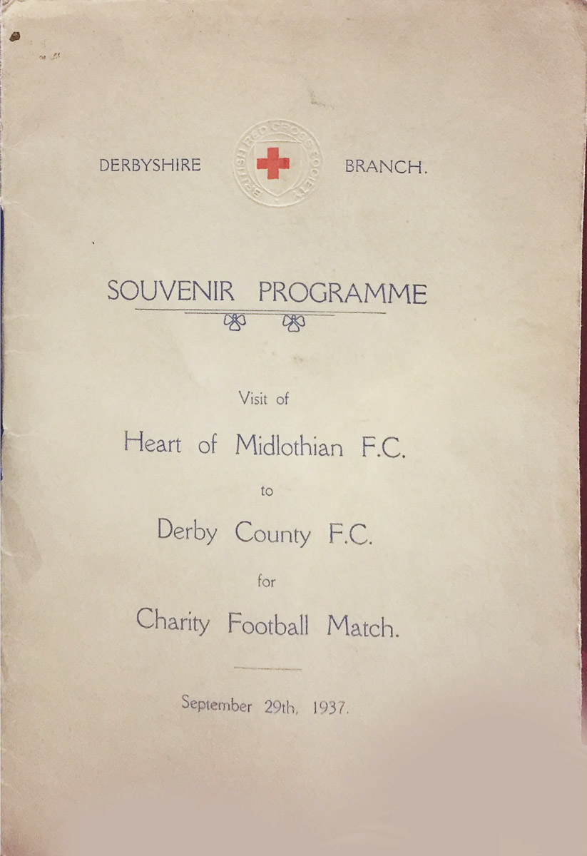 1937 Itinerary v Derby County