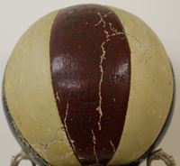 Match Ball From 1903 Scottish Cup Final v Rangers 