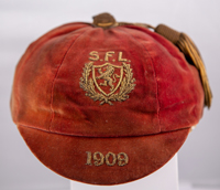 SFL Cap of Bobby Walker 27 Feb-1909 SFL v English League 