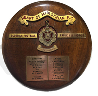 League Cup Winners Medal 1954 - Mounted on Wooden Plaque 
