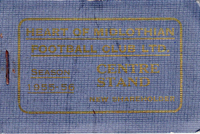 New Shareholder Centre Stand Season Ticket 1955-56 