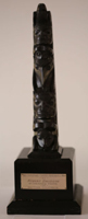 Carved Wood Totem Pole - British Columbia FA to HMFC 4/6/60 