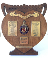 Wooden Plaque League Cup Winners 1962-63 No1 