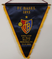 FC Basel - 25-Nov-2004 Pennant 