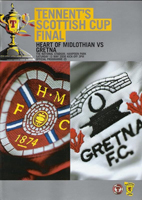 Heart of Midlothian v Gretna Cup Final Programme 13th May 2006 