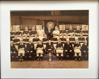 Photo of 1956-57 Squad with Scottish Cup 