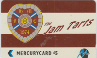 The Jam Tarts Mercurycard Phonecard 