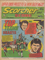23 Jan 1972 Scorcher and Score comic featuring Hearts 
