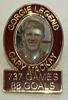 Gorgie Legend Gary MacKay 737 Games 88 Goals 