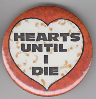 Hearts Until I Die Badge 