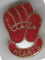 Hearts (hand shape) Badge 