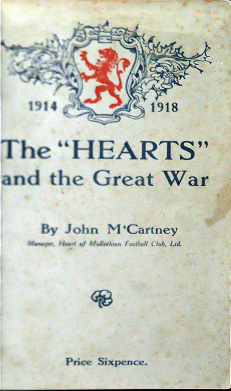 Hearts and Great War Book by John McCartney