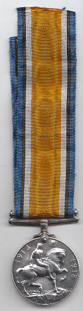 WWI Victory Medal of Herbert Nisbet