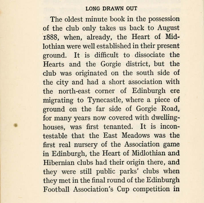 From The Hearts 1874 to 1924 by William Reid p14