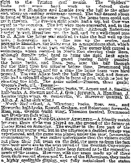 1886103007 Hearts and Scottish Football Reports For Sat 30 Oct 1886 ...