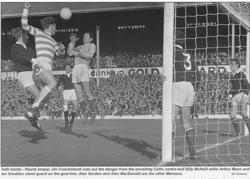 Sat 12 Oct 1968  Hearts 0  Celtic 1 