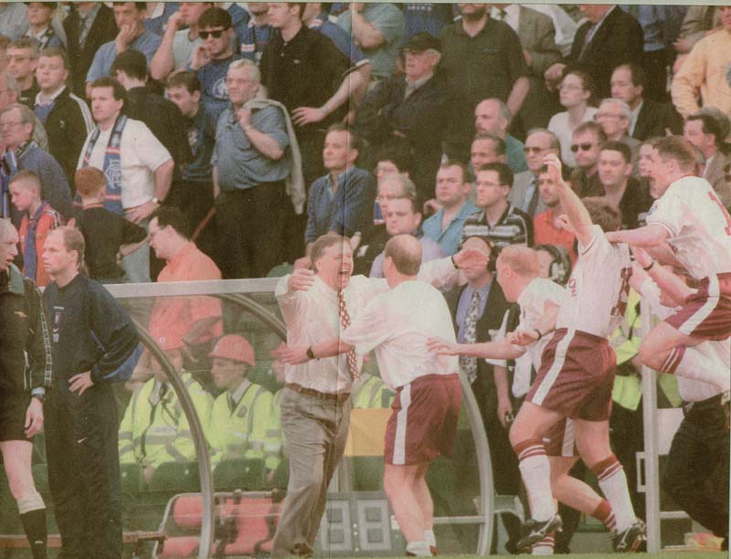 Sat 16 May 1998  Hearts 2  Rangers 1 