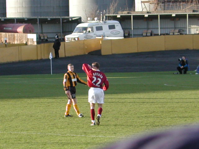 Sat 27 Jan 2001  Berwick Rangers 0  Hearts 0 