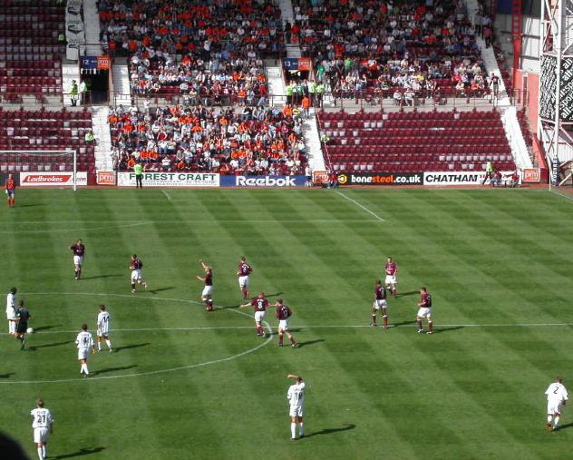 Sat 23 Aug 2003  Hearts 3  Dundee United 0 