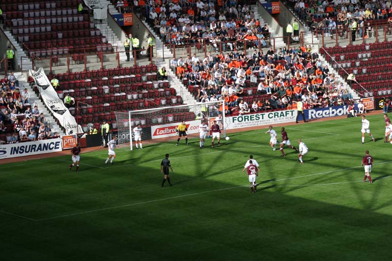 Sat 23 Aug 2003  Hearts 3  Dundee United 0 