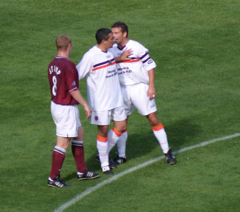 Sat 23 Aug 2003  Hearts 3  Dundee United 0 