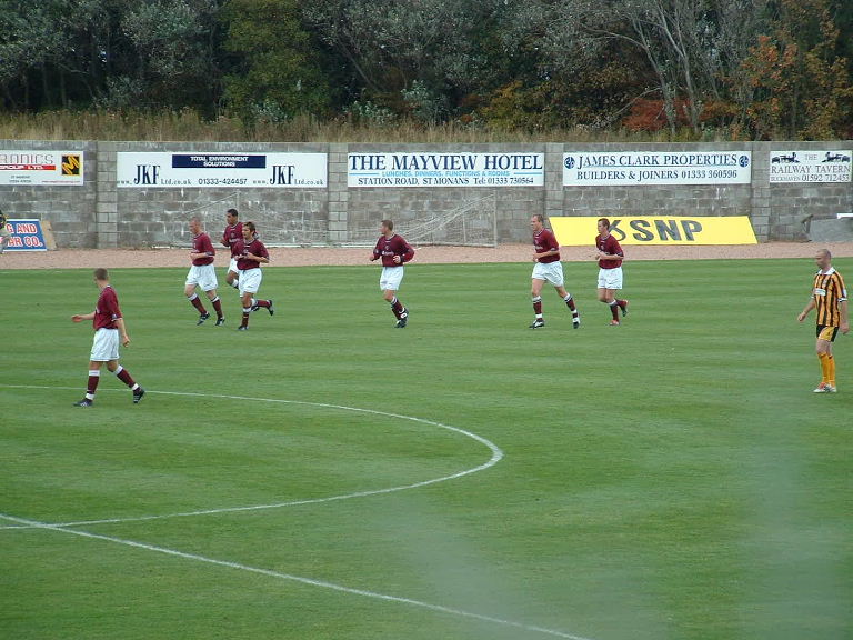 Sun 07 Sep 2003  East Fife 1  Hearts 2 