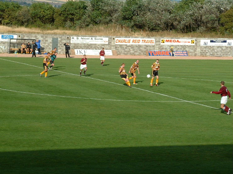 Sun 07 Sep 2003  East Fife 1  Hearts 2 