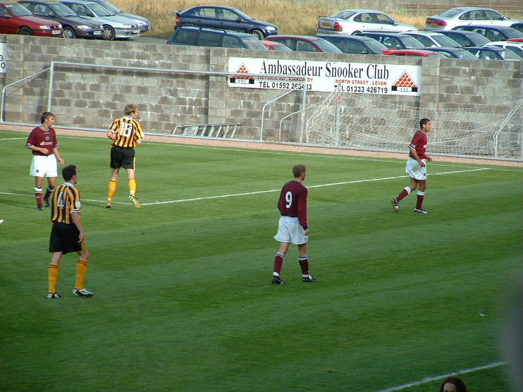 Sun 07 Sep 2003  East Fife 1  Hearts 2 