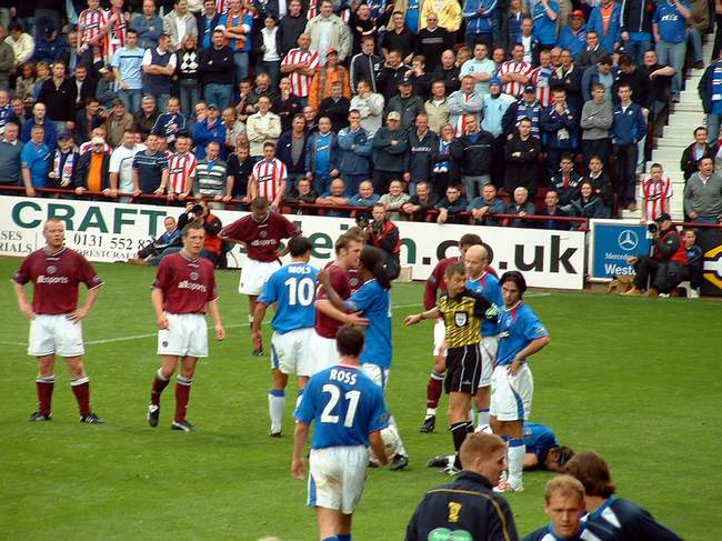 Sun 21 Sep 2003  Hearts 0  Rangers 4 