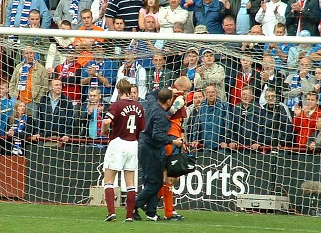 Sun 21 Sep 2003  Hearts 0  Rangers 4 