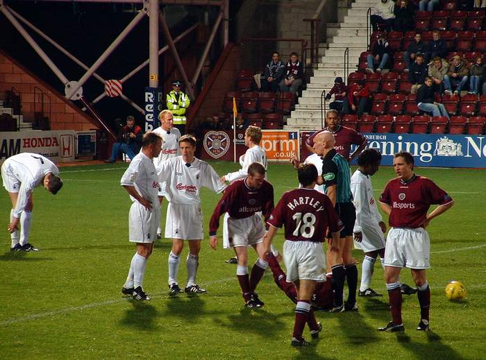 Wed 29 Oct 2003  Hearts 2  Falkirk 1 