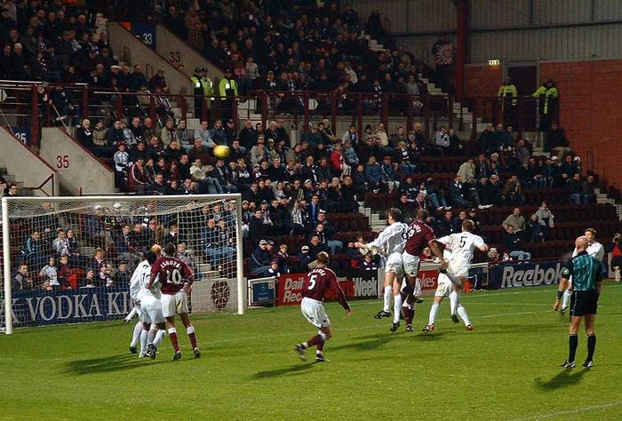 Wed 29 Oct 2003  Hearts 2  Falkirk 1 