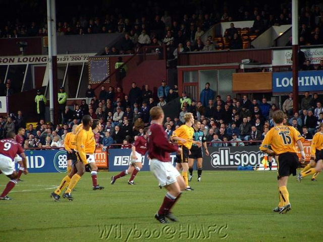 Sat 01 Nov 2003  Hearts 3  Livingston 1 