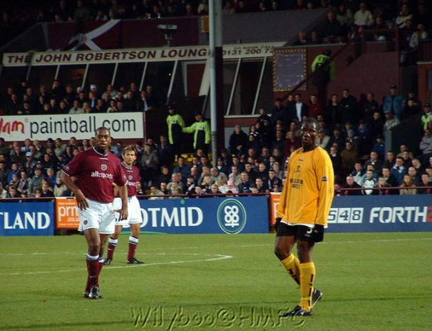 Sat 01 Nov 2003  Hearts 3  Livingston 1 