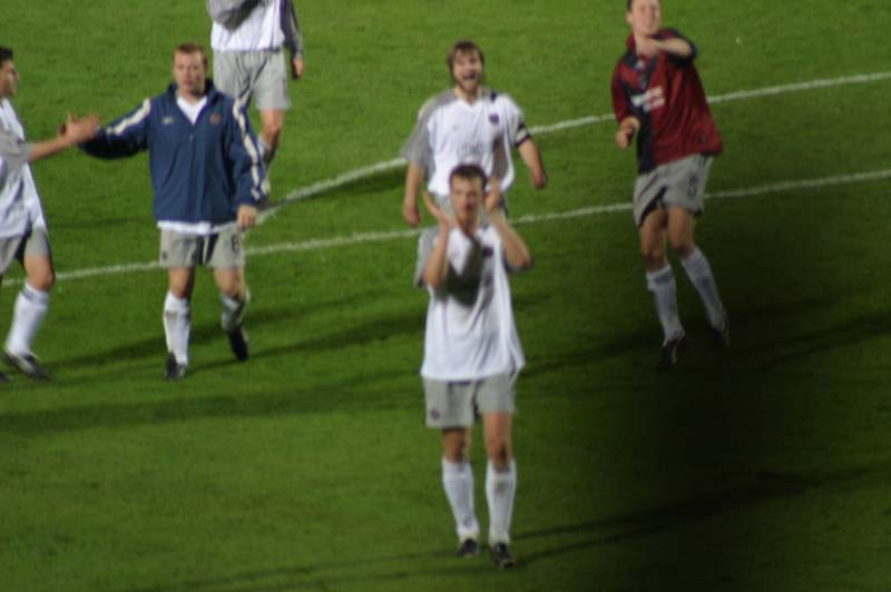 Thu 06 Nov 2003  FC Girondins de Bordeaux 0  Hearts 1 