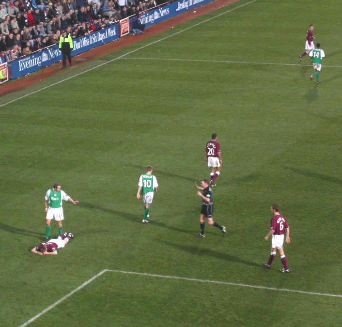 Sun 23 Nov 2003  Hearts 2  Hibernian 0 