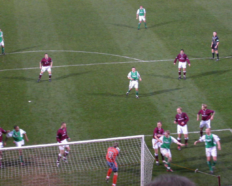 Sun 23 Nov 2003  Hearts 2  Hibernian 0 