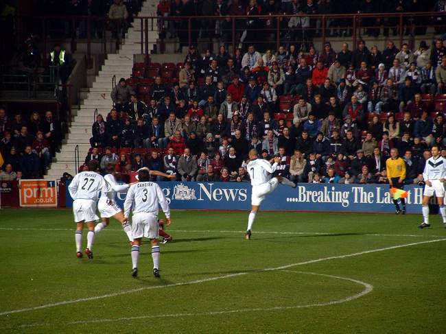 Thu 27 Nov 2003  Hearts 0  FC Girondins de Bordeaux 2 