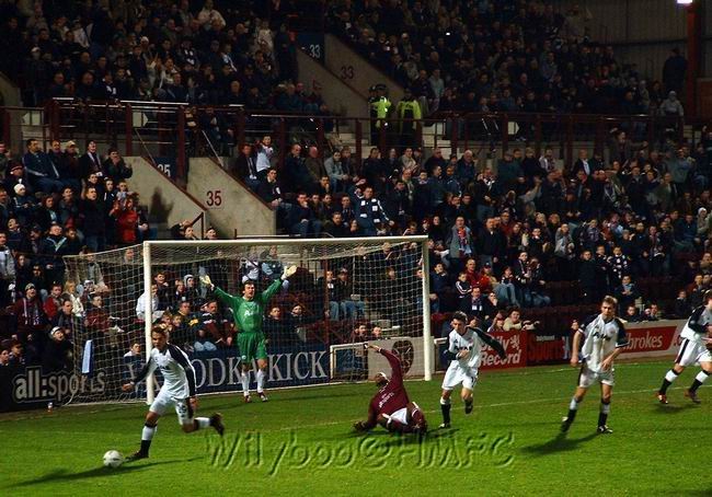 Wed 11 Feb 2004  Hearts 1  Aberdeen 0 